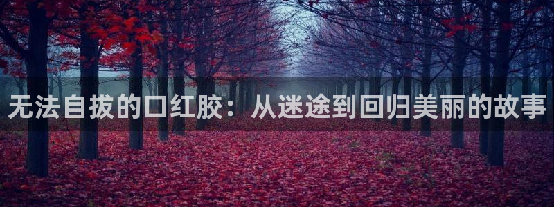韩漫请更爱我漫画：无法自拔的口红胶：从迷途到回归美丽的故事