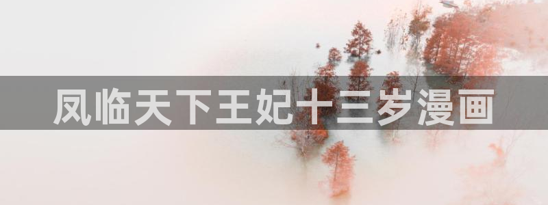 韩漫禁漫天堂：凤临天下王妃十三岁漫画